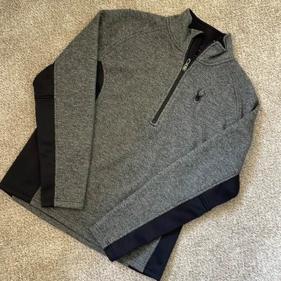 Spyder Jacket Men 3/4 Zip - Picture 2 of 11